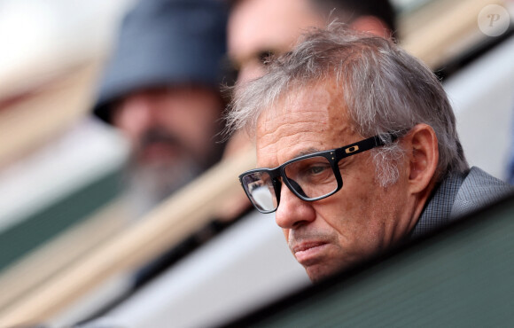 Paul Belmondo à Roland Garros 2024 à Paris. Le 5 juin 2024. © Jacovides-Moreau/Bestimage