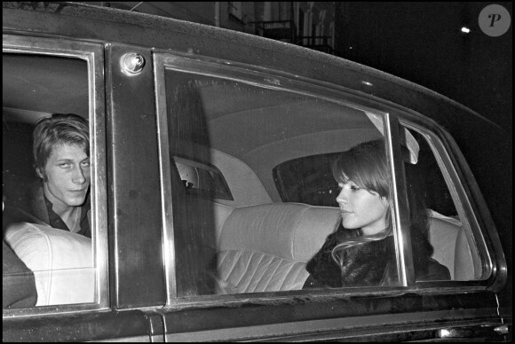 Archive Françoise Hardy et Jacques Dutronc.