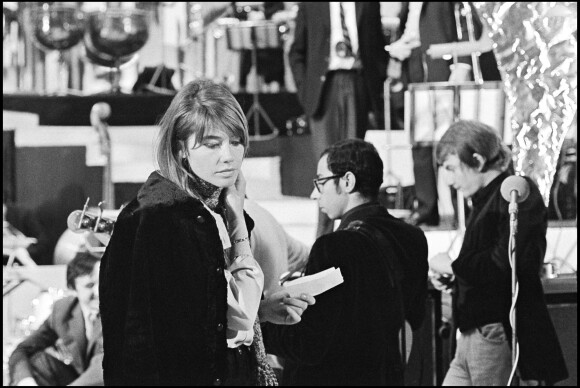 Archive Françoise Hardy et Jacques Dutronc.