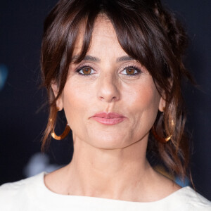 Faustine Bollaert participe à la conférence de presse de France Télévisions à Paris, le 11 juillet 2023. Aurore Maréchal/ABACAPRESS.COM