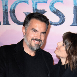 Faustine Bollaert et son époux l'écrivain Maxim Chattam sont à l'avant-première de "Frozen 2 : La Reine des Neiges 2" à Paris, au cinéma Le Grand Rex, le 13 novembre 2019 à Paris. David Nivière/ABACAPRESS.COM