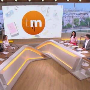 D'anciens et actuels collaborateurs de "Télématin" dénoncent l'attitude de Thomas Sotto en coulisses
Le plateau de "Télématin"