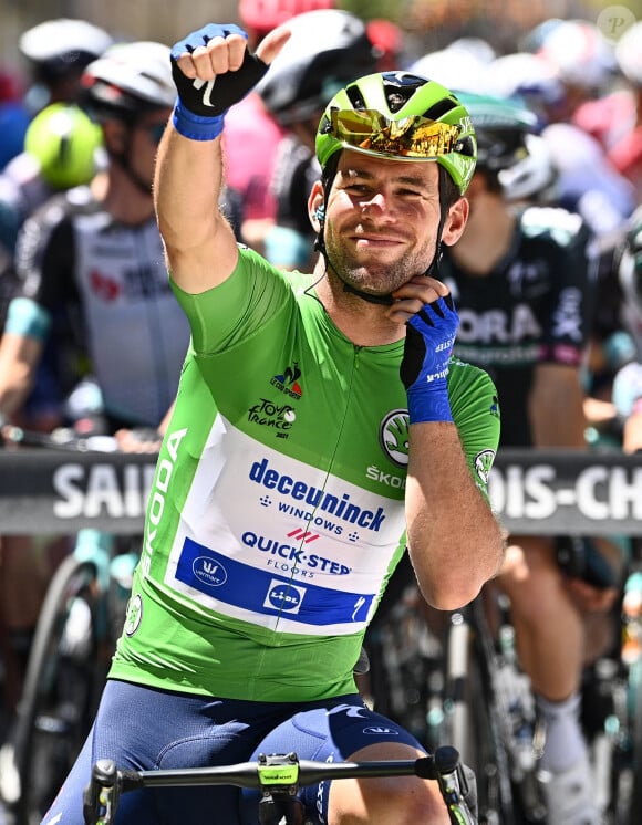 Mark Cavendish lors de la 108ème édition du Tour de France 2021 Etape 12 entre Saint-Paul-Trois-Châteaux et Nîmes, France, le 8 juillet 2021. © PhotoNews/Panoramic/Bestimage