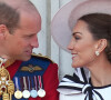 Le couple royal a nommé un nouveau directeur de leur Fondation royale : Sir Davis Lewis.
Le prince William, prince de Galles, et Kate Middleton, princesse de Galles au balcon du Palais de Buckingham lors de la parade militaire "Trooping the Colour" à Londres le 15 juin 2024