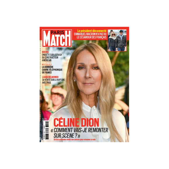 Couverture de "Paris Match" du jeudi 4 juillet 2024