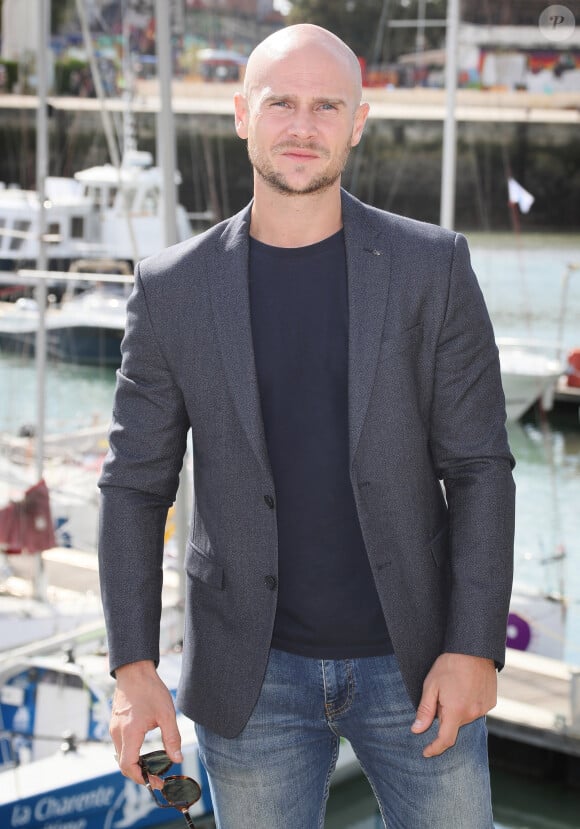 Nicolas Gob - Photocall de la série "L'art du crime" lors de la 21ème édition du Festival de la Fiction TV de la Rochelle. le 14 septembre 2019 © Patrick Bernard / Bestimage  