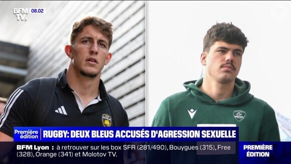 Les joueurs de l'équipe de France de rugby Oscar Jegou et Hugo Auradou sont visés par la plainte d'une femme pour agression sexuelle en Argentine.