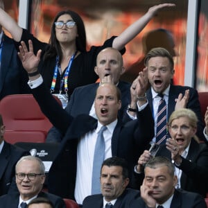 S'il est passé par toutes les émotions, un détail de sa tenue n'est, lui non plus, pas passé inaperçu !
Le prince William, prince de Galles, dans les tribunes du match de l'Euro 2024 "Angleterre - Suisse (1-1 / 5-3 tab)" à Dusseldorf, le 6 juillet 2024. 