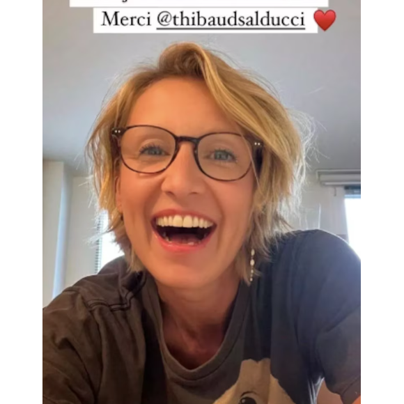 Alexandra Lamy dévoile sa nouvelle coupe de cheveux dans sa story Instagram