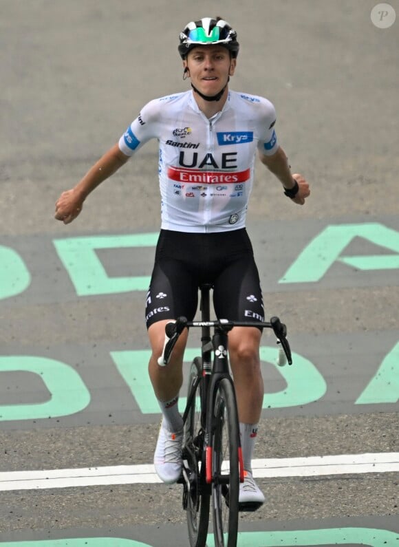 
Tadej Pogacar sur le Tour de France 2023.