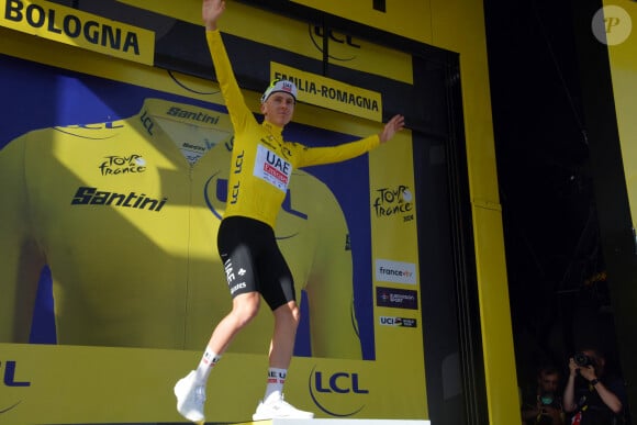 Tadej Pogacar sur le Tour de France 2024. © Pasquale Golia/IPA via ZUMA Press/Bestimage