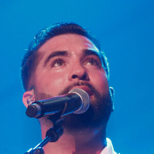 Exclusif - Kendji Girac - Célébration des 10 ans du centre commercial Beaugrenelle à Paris, France. Le 12 octobre 2023. © Christophe Clovis / Bestimage 