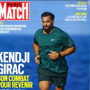 Couverture de "Paris Match" du jeudi 11 juillet 2024
