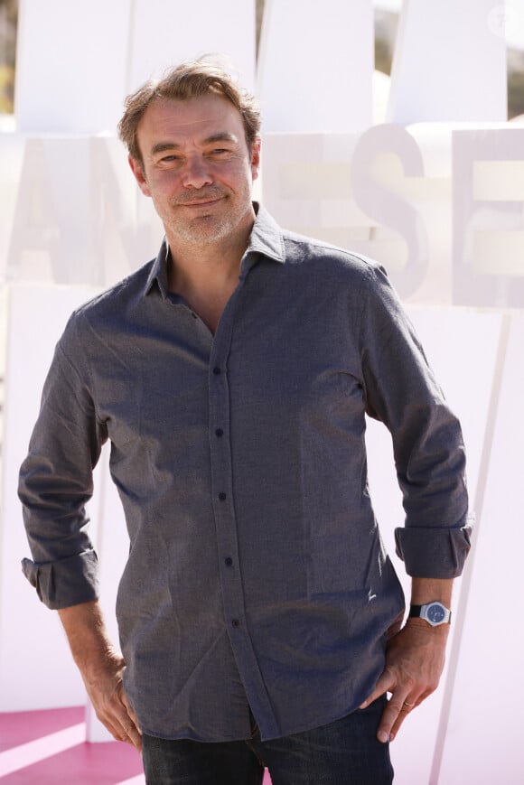 Patrick Puydebat, Les mystères de l'Amour CANNESERIES 2023 Saison 6 à Cannes, samedi 15 avril 2023. 