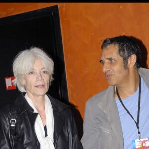 Françoise Hardy et Julien Clerc lors d'un festival de Radio Classique, à l'Olympia, Paris