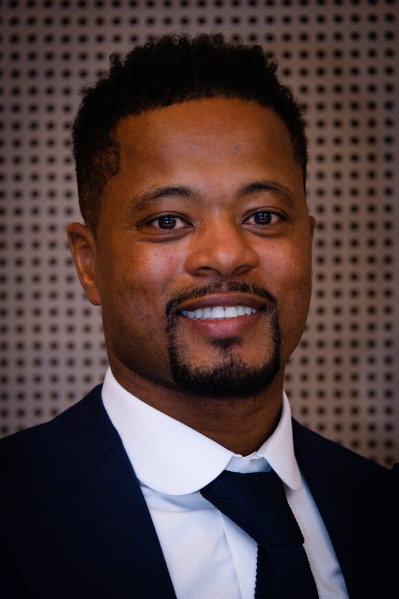 Patrice Evra pour la promotion de son nouveau livre "I love this Game". Paris. Le 10 janvier 2022. © Federico Pestellini / Panoramic / Bestimage