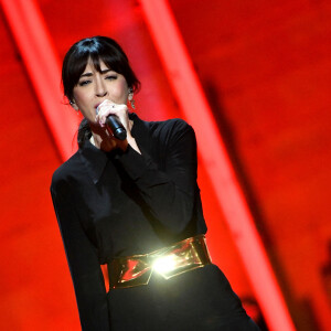 Exclusif - Nolwenn Leroy durant l'enregistrement de l'émission de télévision "Le Plus Grand Karaoké de France" dans le théâtre antique d'Orange, diffusée le 29 juin sur M6.