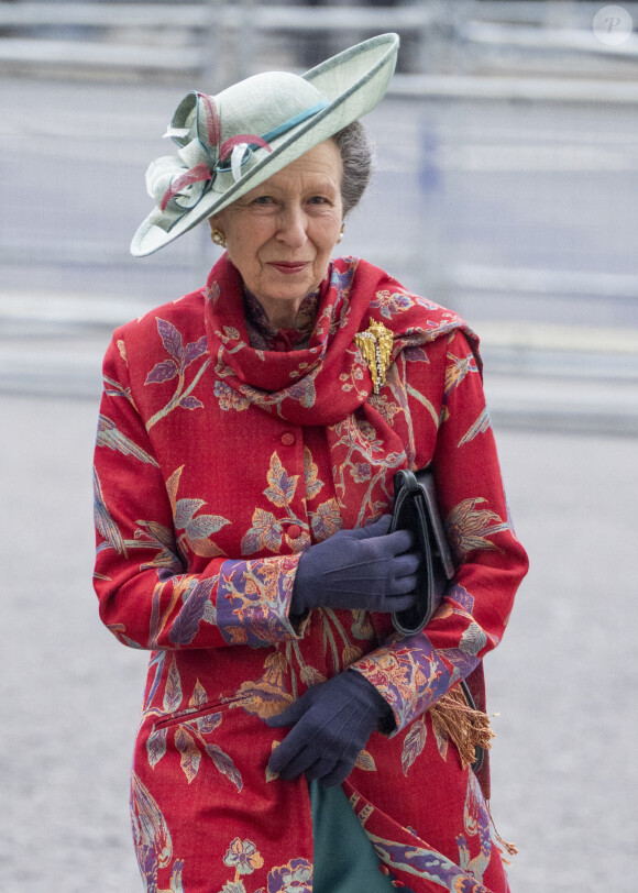 La famille royale britannique et les invités arrivent pour assister au service de célébration de la Journée du Commonwealth (Commonwealth Day) à l'abbaye de Westminster à Londres, célébré cette année en l'absence de Charles III et de Kate. Londres, le 11 mars 2024. 