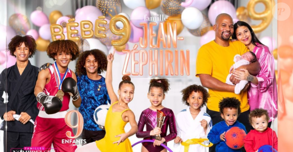 Il s'agit de la tribu des Jean-Zephirin.
Raoudha et Stéphane Jean-Zephirin, couple star de "Familles nombreuses, la vie en XXL", sont à la tête d'une fratrie de neuf enfants (bientôt dix).