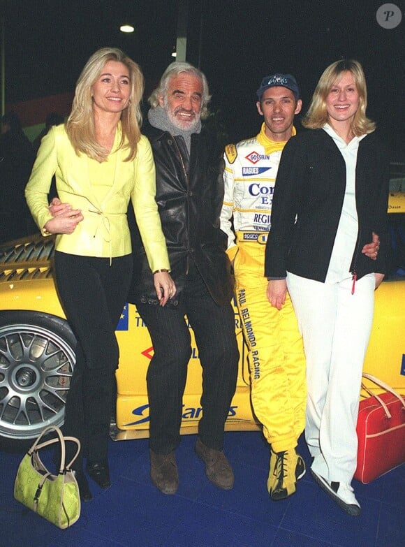 Jean-Paul Belmondo, Natti, Paul et Luana Belmondo - Racing à Paris Viper en 2000