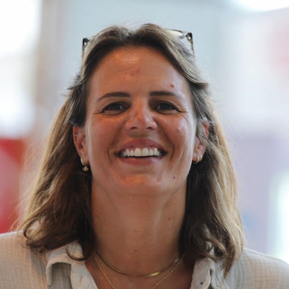 Quel lieu de rêve !
Laure Manaudou assiste aux championnats de France Élites en grand bassin de natation à Rennes, France. © Mickael Chavet/Zuma Press/Bestimage 