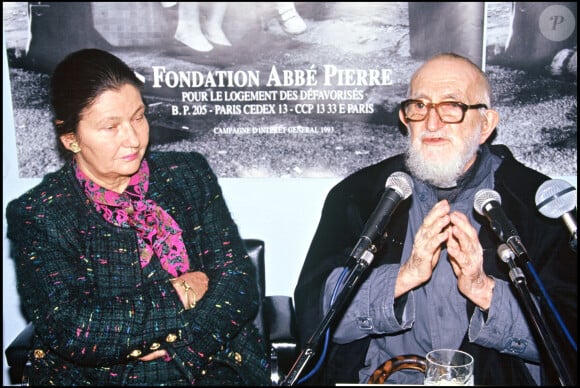 Archives - Simone Veil et l'abbé Pierre