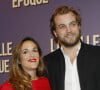 Seulement voilà, après plusieurs années d'amour, les parents de Zelda se sont séparés.
Victoria Bedos (enceinte) et son compagnon Romain Battisti - Avant-première du film "La belle époque" au Gaumont Capucines à Paris, le 17 octobre 2019. © Christophe Clovis / Bestimage