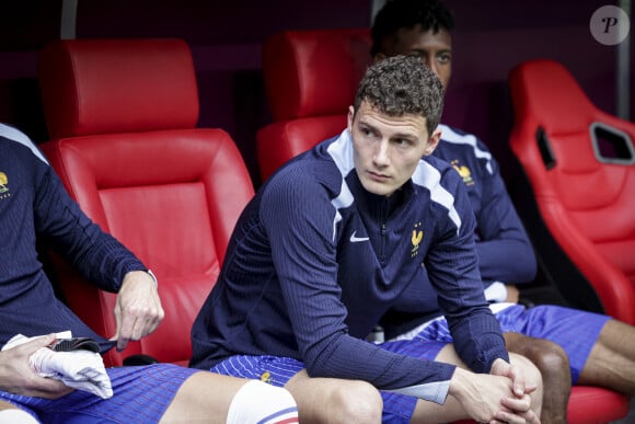 Benjamin Pavard - La France s'est imposée face à la Belgique (1-0) en huitièmes de finale de l'Euro 2024 à Dusseldorf le 1er juillet 2024.