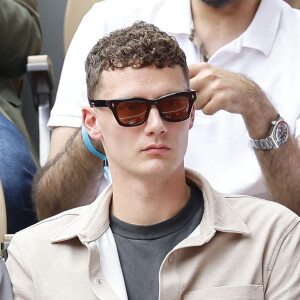 Benjamin Pavard - Célébrités en tribunes des Internationaux de France de tennis de Roland Garros 2023 à Paris le 11 juin 2023. © Jacovides-Moreau/Bestimage