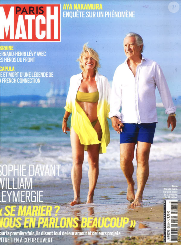 La une du magazine Paris Match