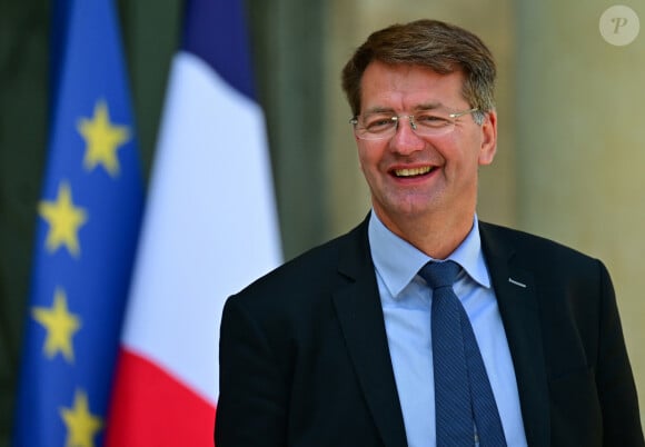 Le nouveau ministre français du Logement, Patrice Vergriete - Sortie du conseil des ministres au palais présidentiel de l'Elysée à Paris, France, le 21 juillet 2023.