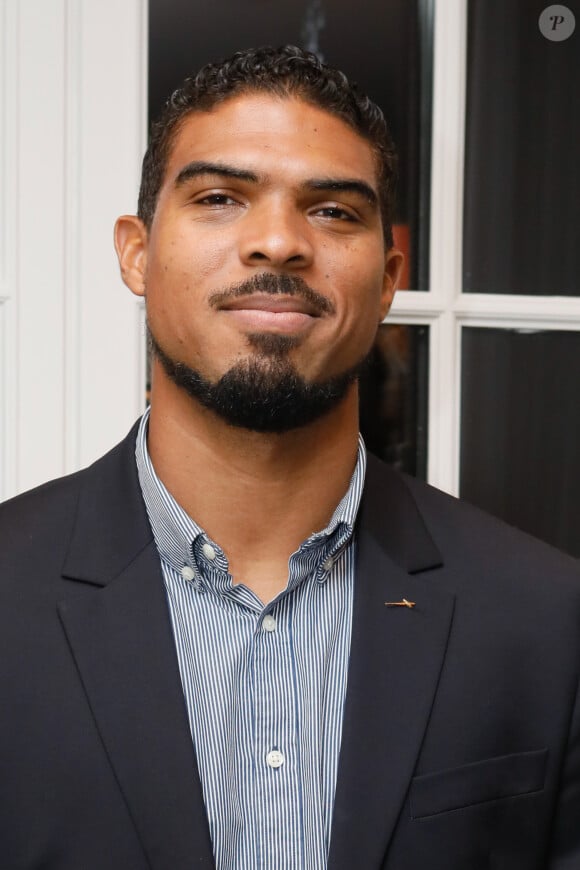 Yannick Borel (escrime) lors du point presse du gala annuel organisé par Play International à l'hôtel Shangri-La à Paris, France, le 21 novembre 2018. © CVS/Bestimage 