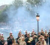 Et un détail n'a échappé à personne
Aya Nakamura et la Garde Républicaine - Cérémonie d'ouverture des Jeux Olympique (JO) de Paris 2024 le 26 juillet 2024. © Capture France TV via Bestimage 