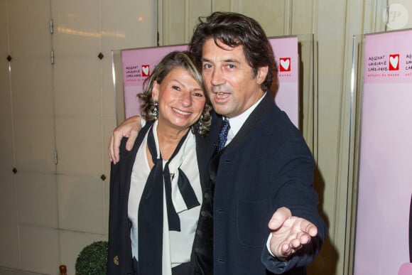 Bruno Madinier et sa femme Camille Lors de la soiree de Gala du Coeur de Mecenat Chirurgie Cardiaque, salle Gaveau, Paris, le 31 janvier 2017. Nasser Berzane/ABACAPRESS.COM