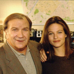 Pierre Mondy, Charlotte Valandrey, Bruno Madinier, héros des "Cordier, juge et flic" sur TF1. Photo par Pascal Baril/ABACAPRESS.COM