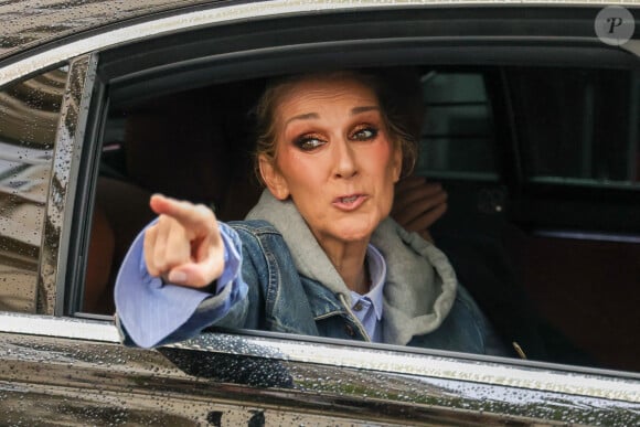 Céline Dion a été vue quittant son hôtel en route pour la cérémonie d'ouverture des Jeux olympiques de Paris 2024 à Paris, le 26 juillet 2024. Aissaoui Nacer /Splash News/ABACAPRESS.COM