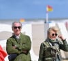 Ils ont toutefois attendu avant d'officialiser, de peur de heurter leurs enfants respectifs.
William Leymergie et Sophie Davant célèbrent le 100e anniversaire de l'inauguration des Planches de Deauville, le samedi 6 juillet 2024. Franck Castel/ABACAPRESS.COM