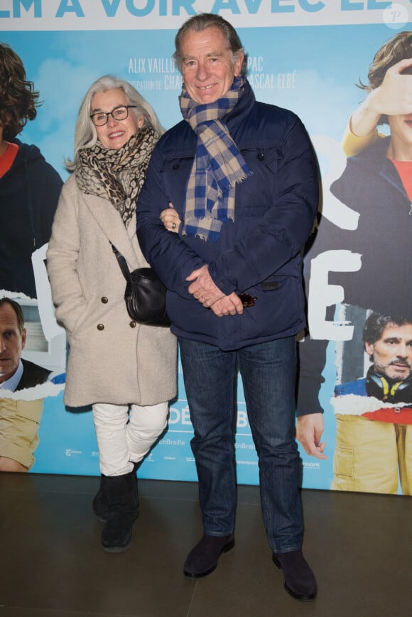 Son épouse, Maryline Leymergie, est décédée en 2020...
Maryline Leymergie et William Leymergie à l'avant-première du film "Le coeur en braille" au Gaumont Marignan à Paris, le 4 décembre 2016. Nasser Berzane/ABACAPRESS.COM