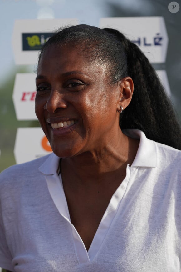 Marie-José Pérec parle d'une "journée hors du temps"
 
Marie-José Pérec au Stade du Lac de Maine à Angers, France. © Laurent Lairys/Panoramic/Bestimage