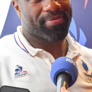 "J'ai demandé à Teddy : 'On se donne la main ?'", raconte Marie-José Pérec au Parisien

Teddy Riner Conférence de presse de l'équipe de France de judo pour les Jeux Olympiques de Paris 2024 jeudi 25 juillet 2024 club France Porte de la Villette Paris © Alexandre Fay /Pixplanete/Bestimage