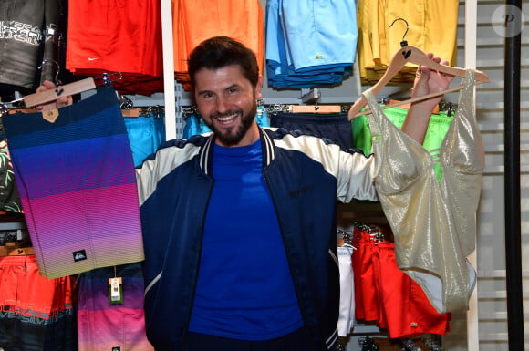 Semi Exclusif - Christophe Beaugrand lors de l'inauguration d'un magasin Intersport Paris République à Paris le 5 juin 2024. © Veeren / Bestimage  Semi Exclusive Inauguration of an Intersport Paris République shop in Paris on 5 June 2024. 