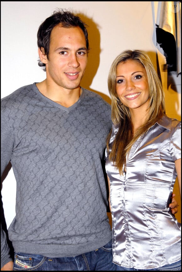 Alexandra Rosenfeld et son ex-mari Sergio Parisse.