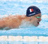 Mercredi, il est entré dans la légende de la natation française et mondiale 
Léon Marchand lors des Jeux olympiques de Paris 2024. (Credit Image: © Mickael Chavet/ZUMA Press Wire)