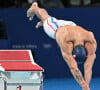 Florent Manaudou de l'équipe de France participe à la finale du 50m nage libre masculin lors de la septième journée des Jeux Olympiques d'été à Paris La Défense Arena le 2 août 2024 à Nanterre près de Paris, France. Photo par David Niviere/ABACAPRESS.COM