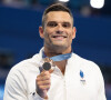 Florent Manaudou de l'équipe de France participe à la finale du 50m nage libre masculin lors de la septième journée des Jeux Olympiques d'été à Paris La Défense Arena le 2 août 2024 à Nanterre près de Paris, France. Photo par David Niviere/ABACAPRESS.COM