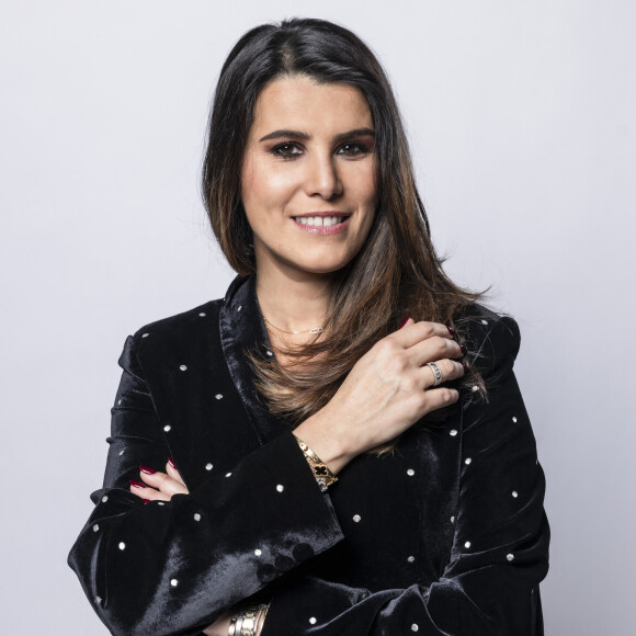 Exclusif - Karine Ferri - Studio - Enregistrement de l'émission "La chanson secrète", présentée par N.Aliagas et diffusée le 29 décembre sur TF1 © Guillaume Gaffiot-Cyril Moreau / Bestimage 