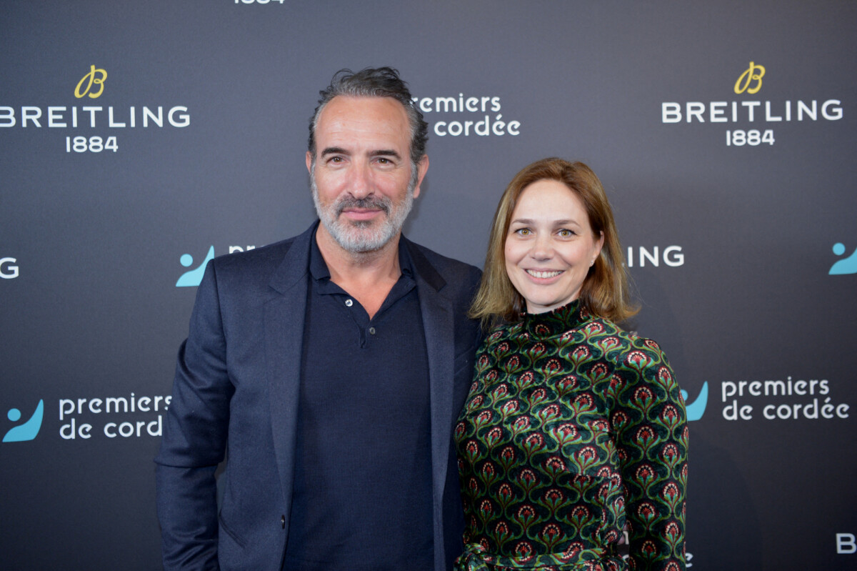 Photo Nathalie Péchalat et Jean Dujardin forment un couple heureux