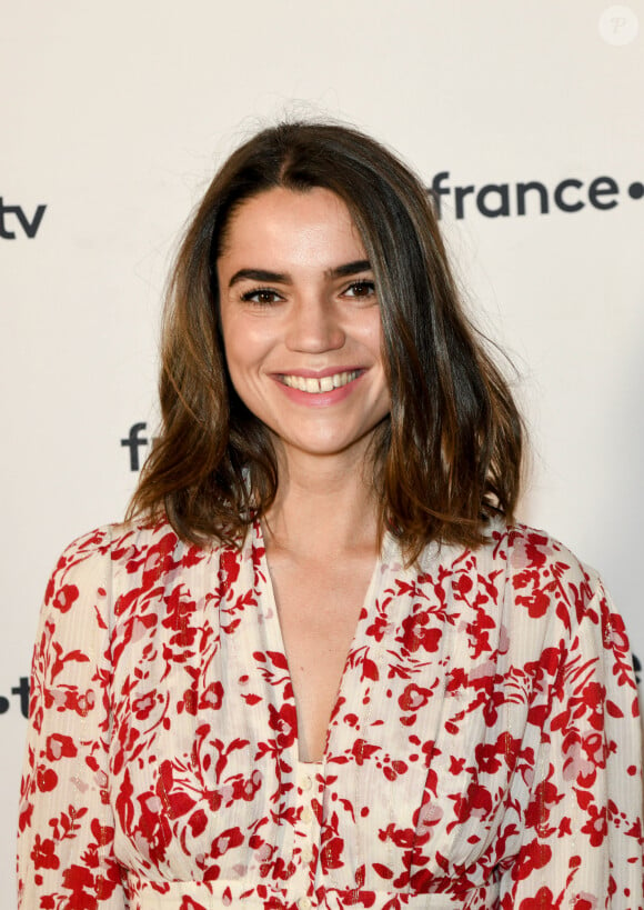 Cécile Gres au photocall de la conférence de presse de France 2 au théâtre Marigny à Paris le 18 juin 2019 © Coadic Guirec / Bestimage