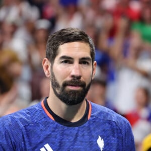 Nikola Karabatic lors du match de handball qui a opposé la France à l'Allemagne lors des quarts de final durant les Jeux Olympiques 2024 au Stade Pierre Mauroy, le 7 août 2024. © Laurent Sanson/Panoramic/Bestimage