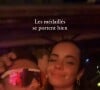 Sur Instagram, le nageur a publié une vidéo de lui et Lola en boîte de nuit
 